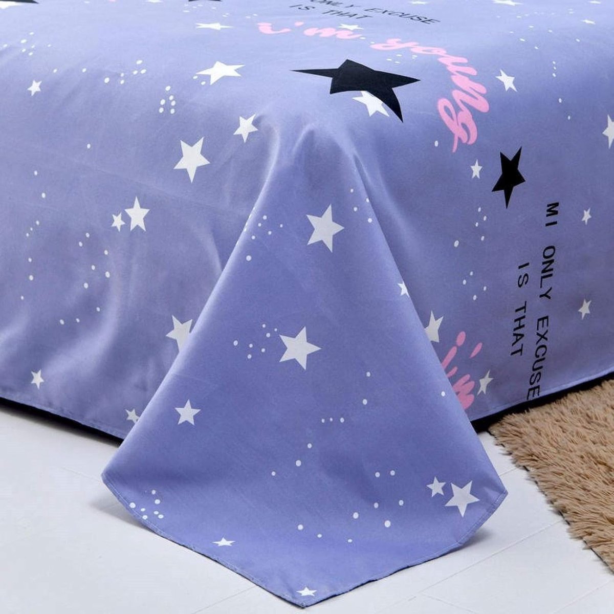 bedding 3 piece sheet set 1 sheet and 2 pillowcases - ShopVlot