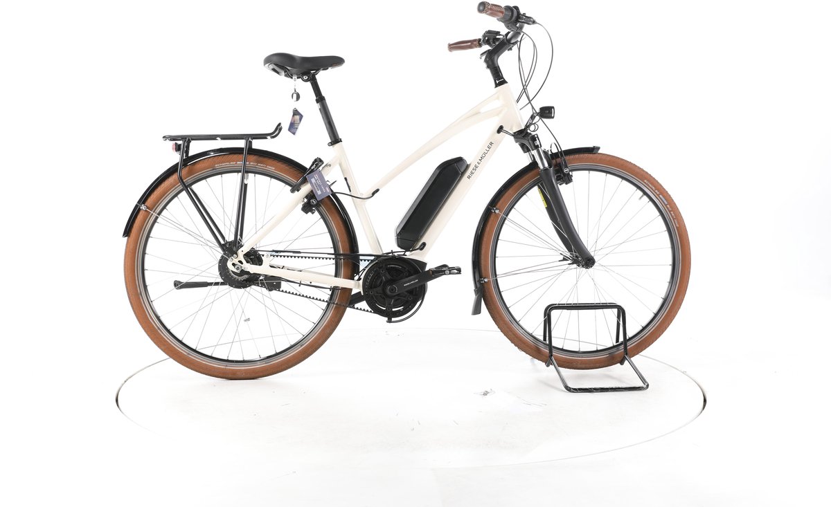 Riese & Müller Cruiser Elektrische citybike Bosch Accu 545Wh 28" beige Pro