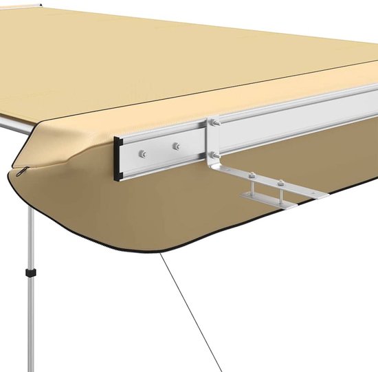vidaXL Luifel voor camper en caravan 1.8x2.5x2.15 m beige van Vidaxl — afbeelding 3