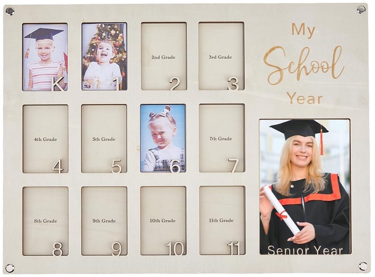Solidchoice - School Foto Lijsten voor K-12 Herinneringen
