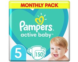 Pampers Active Baby Maat 5 - 150 Luiers