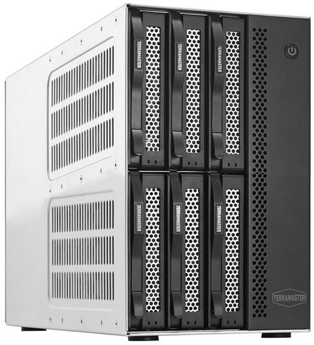 TerraMaster D6-320 disk array Desktop Zwart