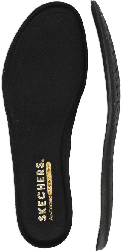 Zwarte Skechers Air-Cooled Memory Foam binnenzool.