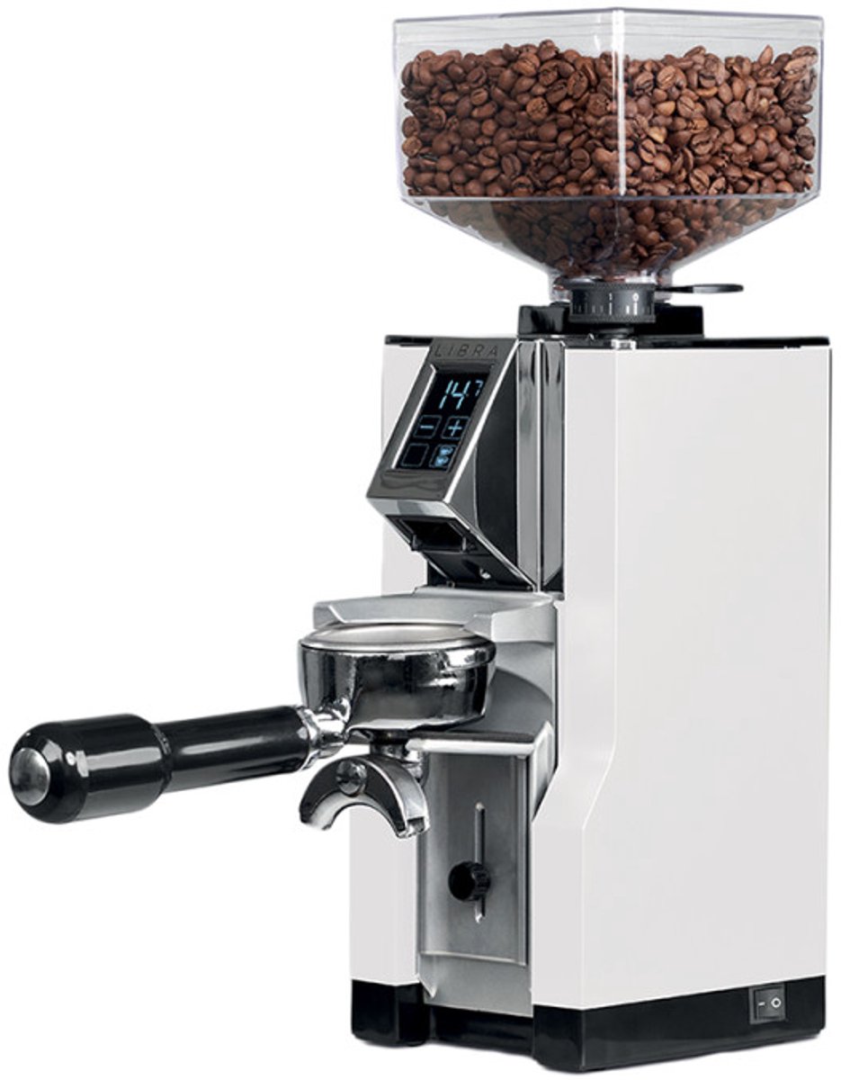 Eureka Mignon Libra Matt White Espresso elektrische koffiemolen - Mat Wit