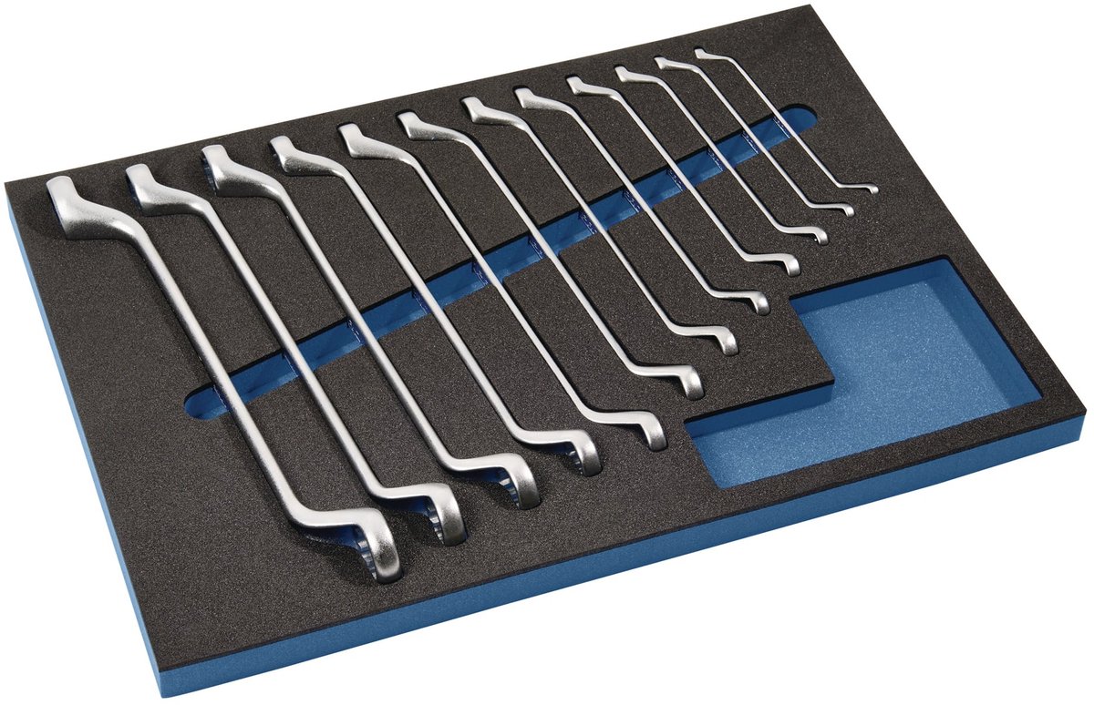 Werkzeugmodule 12-dlg.3/3-Module Sleutelwijdtes 6x7-30x32mm TECWERK