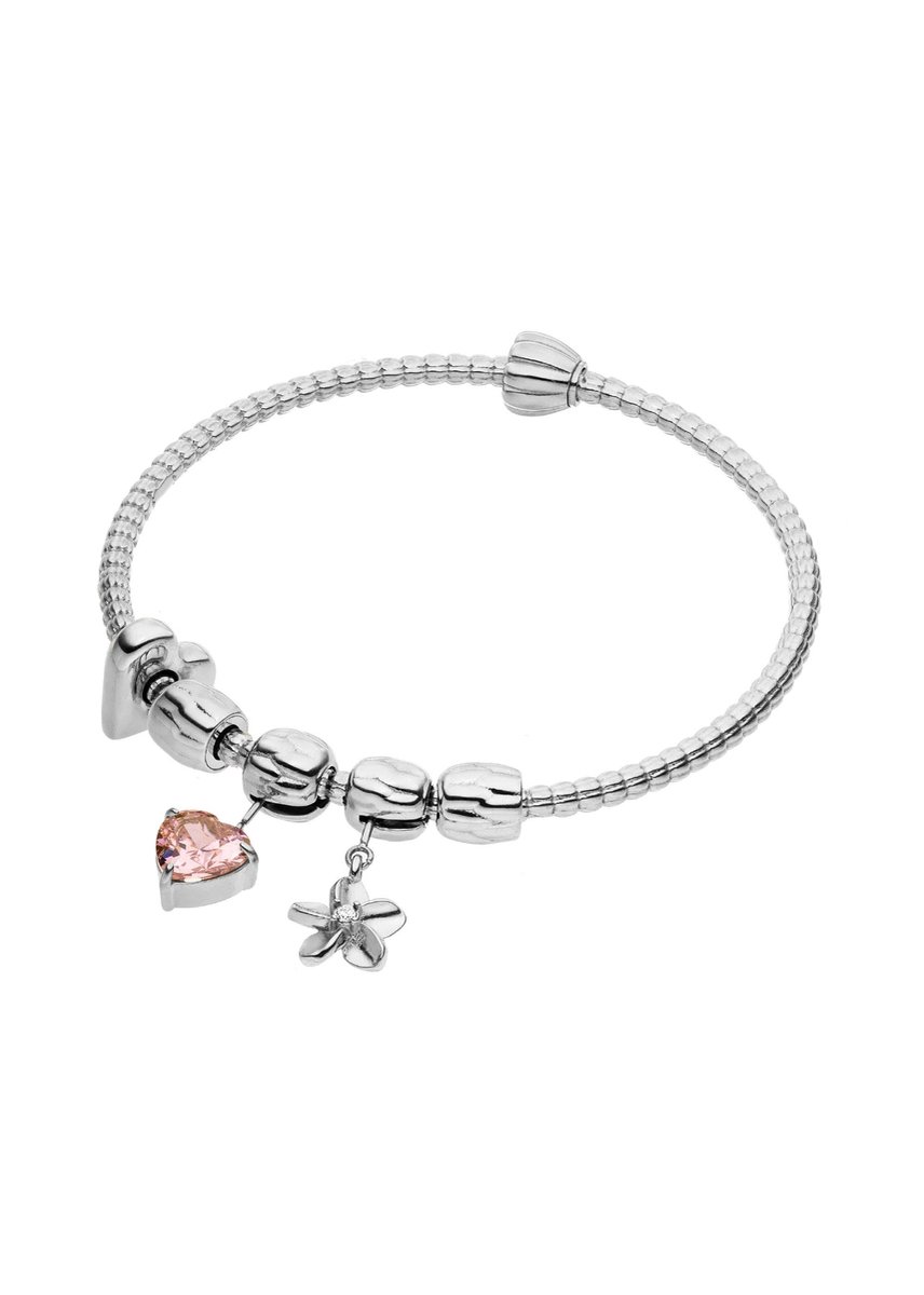 PURELEI Set bangles LEI Glitter Heart M-L
