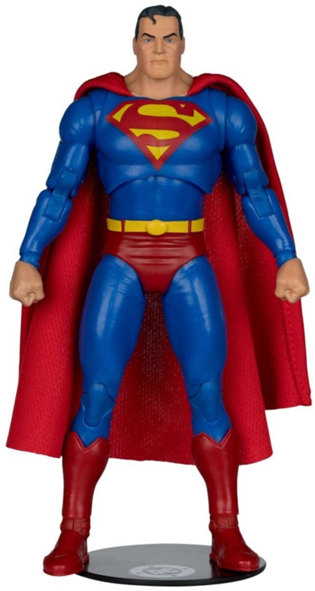 McFarlane Toys DC Direct Page Punchers Action Figure Superman (Justice #1) (Red Platinum Edition) 19 cm Action Figuur