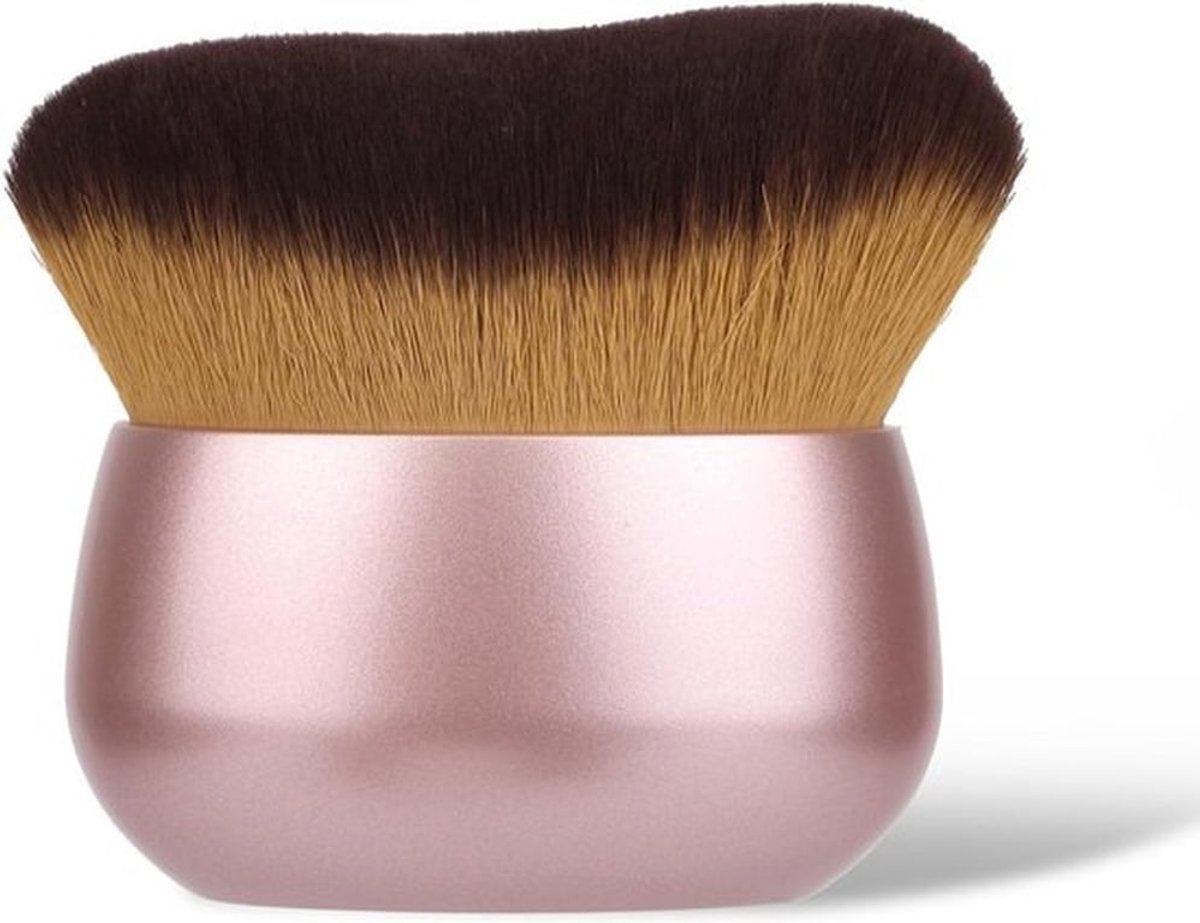 Grote Body Makeup Kwast voor Zelfbruiners, Ideaal voor Evenredige Applicatie op Gezicht, Hals, Rug en Benen, Geschikt voor Nat en Droog Gebruik