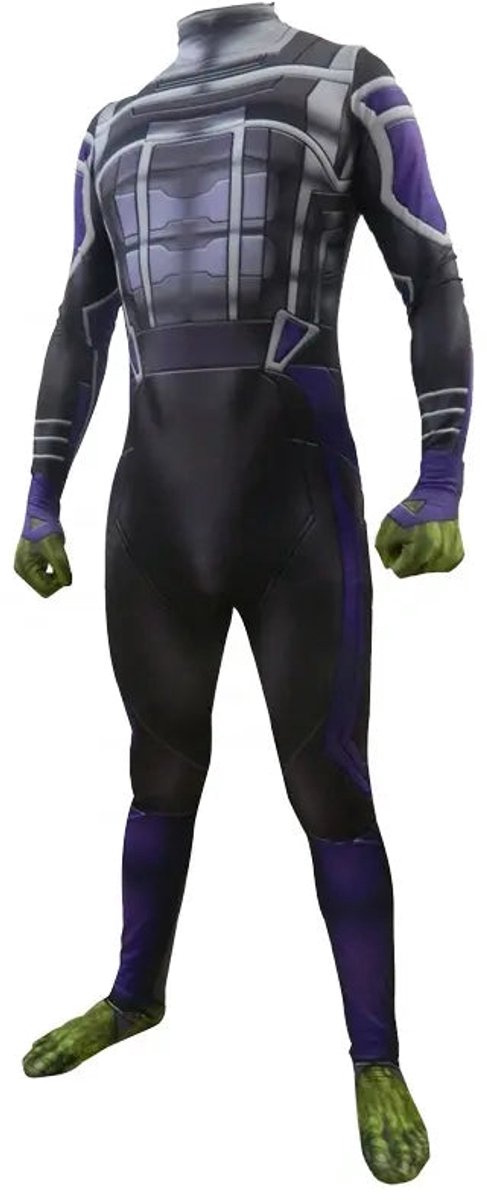 Hulk | eindbaas | Kostuum | 122 (6/7 Jaar) | Verkleedkleding | Superhelden