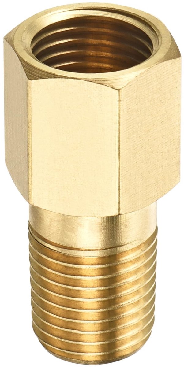 Solidchoice - Messing Verlengstuk Verbindingsbuis Fitting - G1/4 Adapter voor Industrieel Gebruik