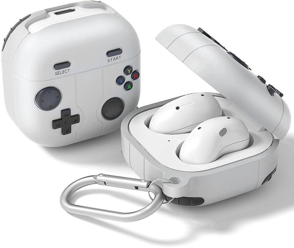 Solidchoice - Siliconen Hoes voor Galaxy Buds in Grijs