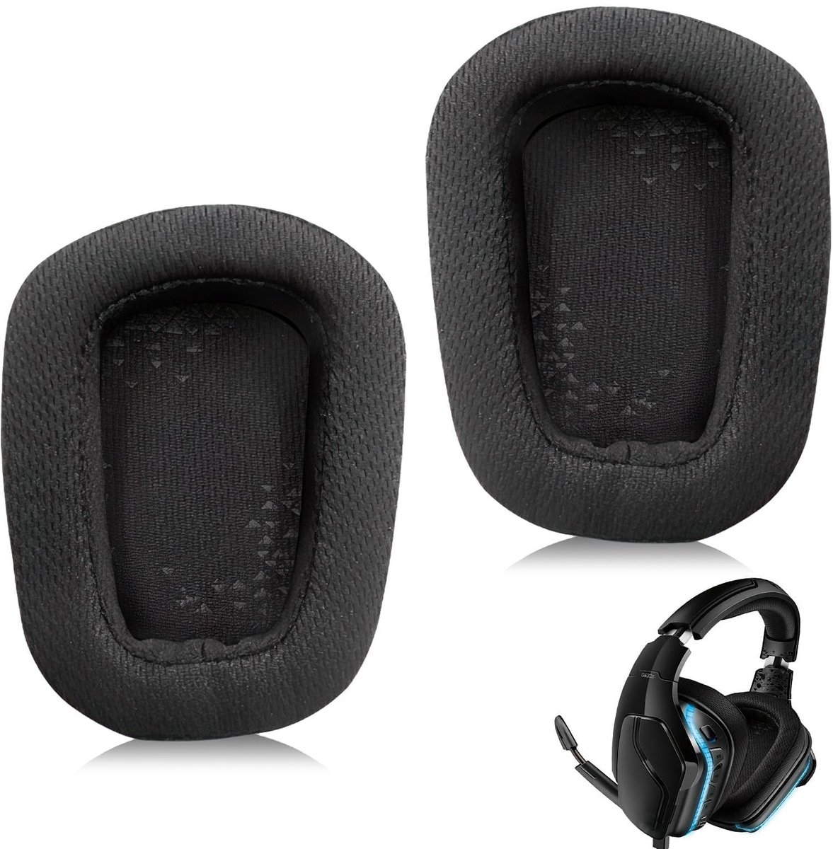 Solidchoice - Vervangende Oorkussens voor Gaming Headsets van Traagschuim