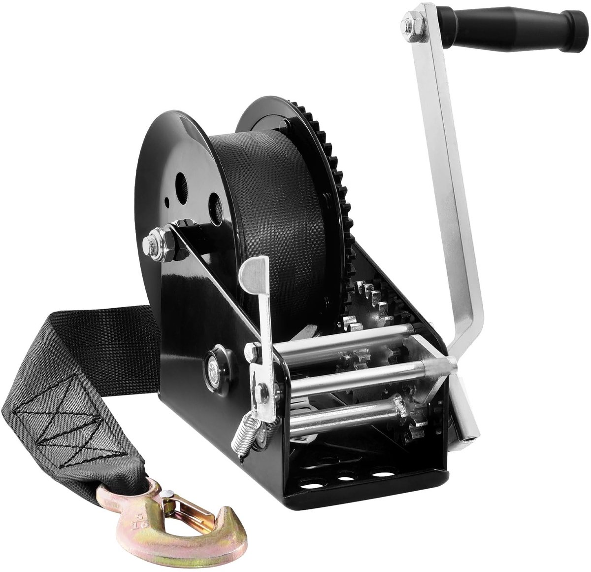 Solidchoice - Handlier tot 1587,5 kg met 10 m Polyesterband en Ergonomische Handgreep