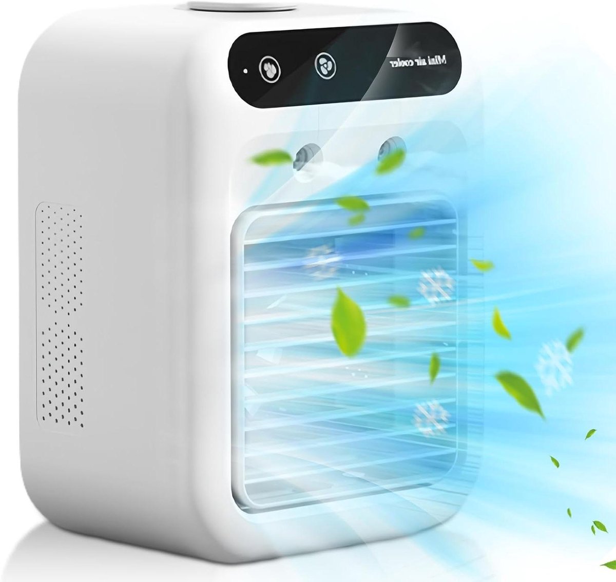 Draagbare Airconditioner - Mobiele Koeler - Persoonlijke Verkoeling - Stille Werking - 164 x 214 x 114 cm - Wit