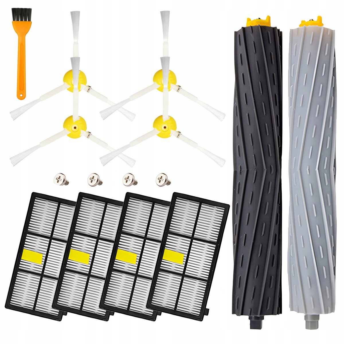 Accessoireset voor iRobot Roomba 800/900 Serie: Borstels, Filters, Waaier