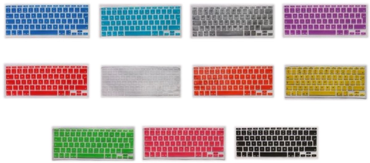 Siliconen toetsenbordhoes voor MacBook Air 11" (EU-indeling)