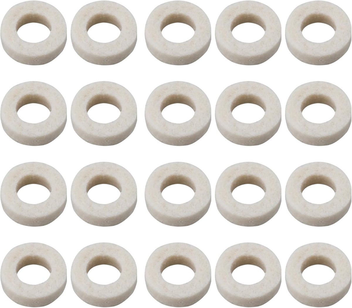 100Pcs Zachte Vilt Wasmachines 16.6x9x5Mm Geschikt Voor Elektronische Apparaten Machines Automobiles Thuis DIY
