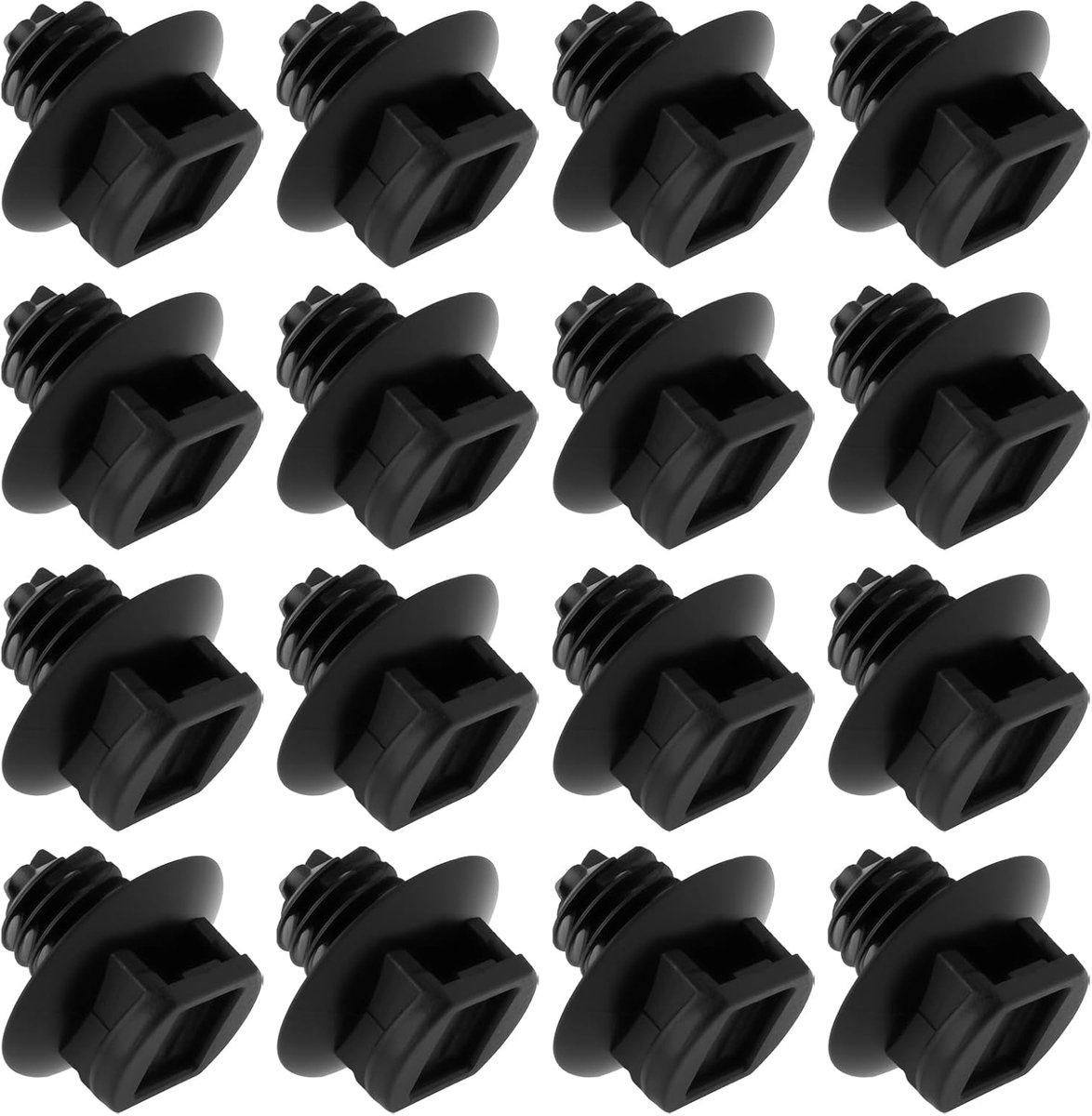 100 stks 7mm Nylon Panel Mount Kabel Clips Compatibel met KSS 28530C1315 Snap-in Draad Harnas Houders voor Automotive Industriële Kast Bedrading