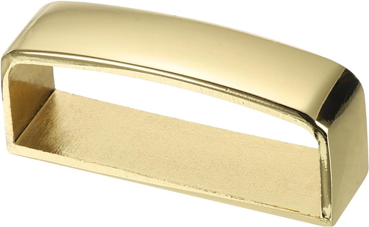 1-1/4 Inch 40mm Riemlus Keepers, Legering Riem Ring Heren Gesp voor DIY Craft Bevestiging, Goudkleurig, Gouden Toon, 0.35 inch
