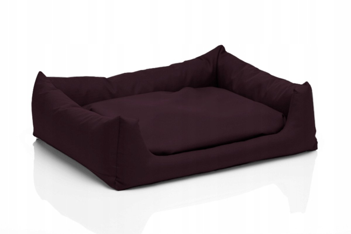 Luxe Hondenkussen Pola S 70x60cm - Zacht & Duurzaam - Pruim