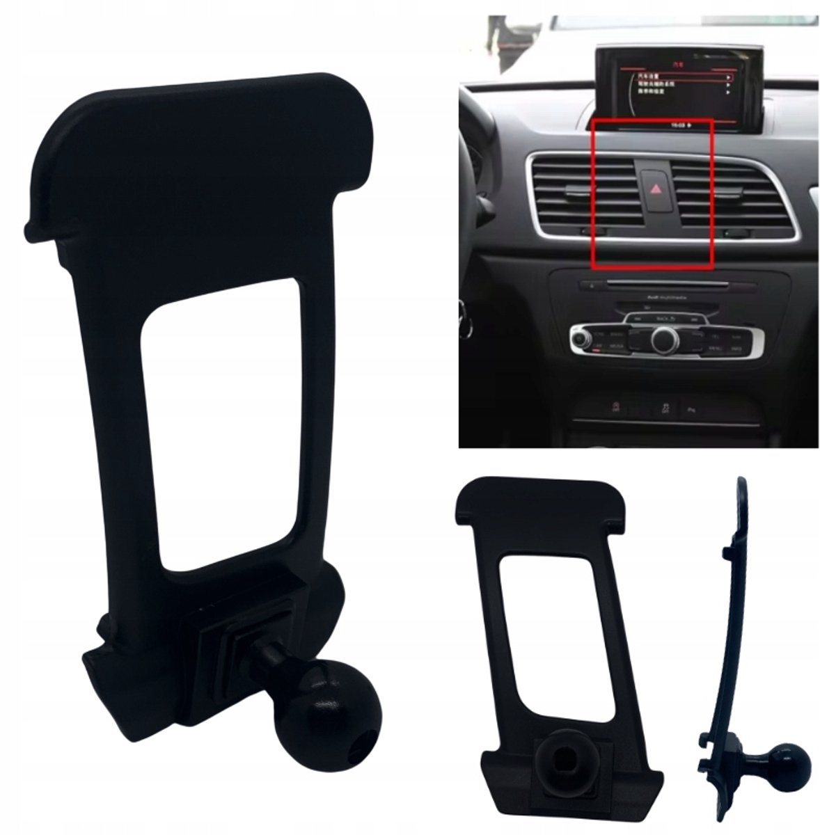 Adapter voor Telefoonhouder - Audi Q3 (2013-2018)