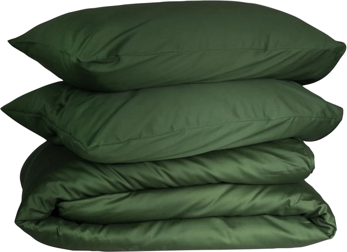 Dekbedovertrek 200x200/220 cm - Katoen-Satijn 300 TC - Luxe en Zacht PIMA Katoen - Creëer een Sfeervolle Slaapkamer - SnelShoppen