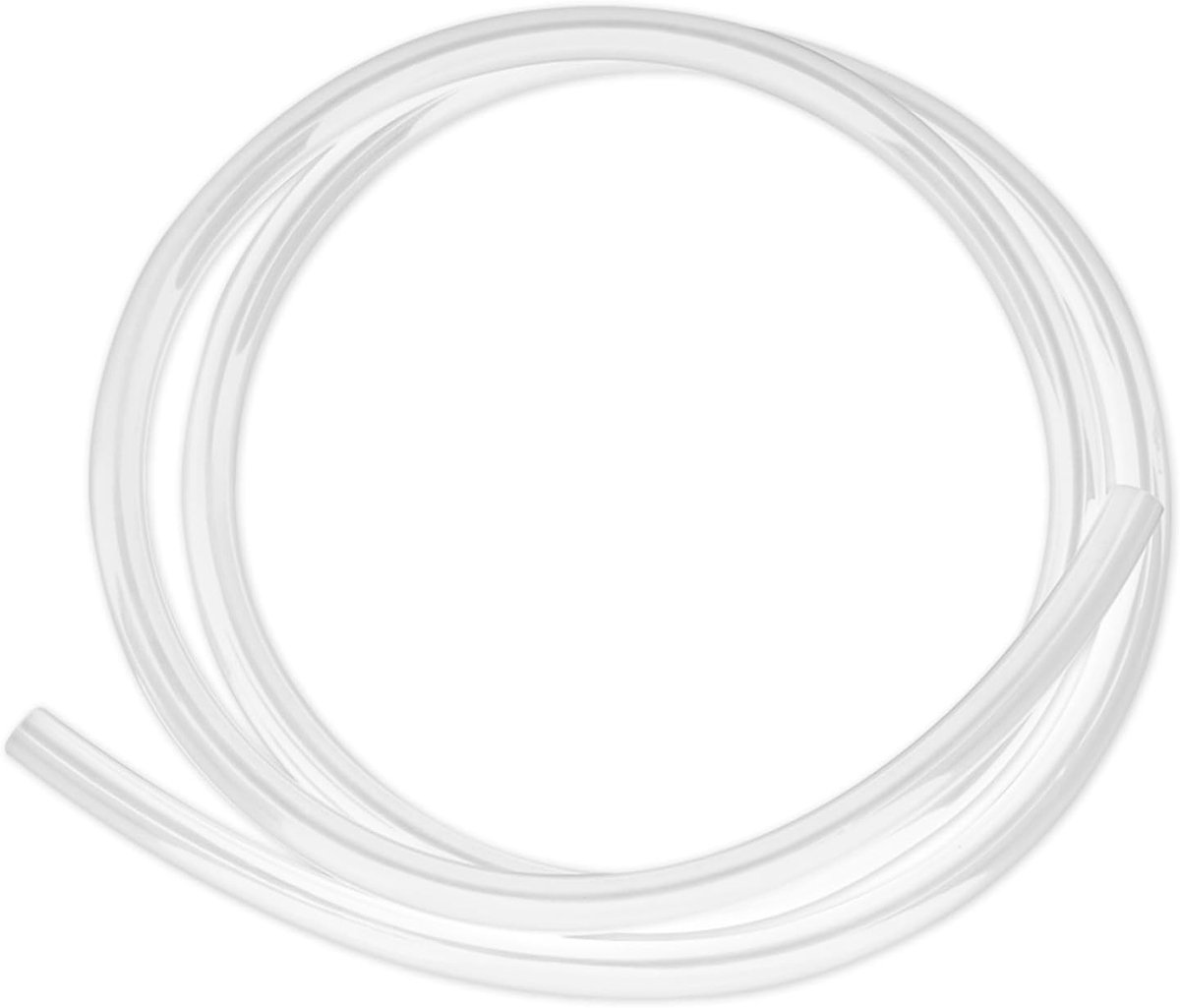 Slang, onderdrukslang, 5 mm, IDx 8 mm, OD, vacuüm-siliconenslang, voor auto's, hoge temperatuur, siliconen vacuümslang voor pompen, sifons, ontwatering, irrigatie (transparant)
