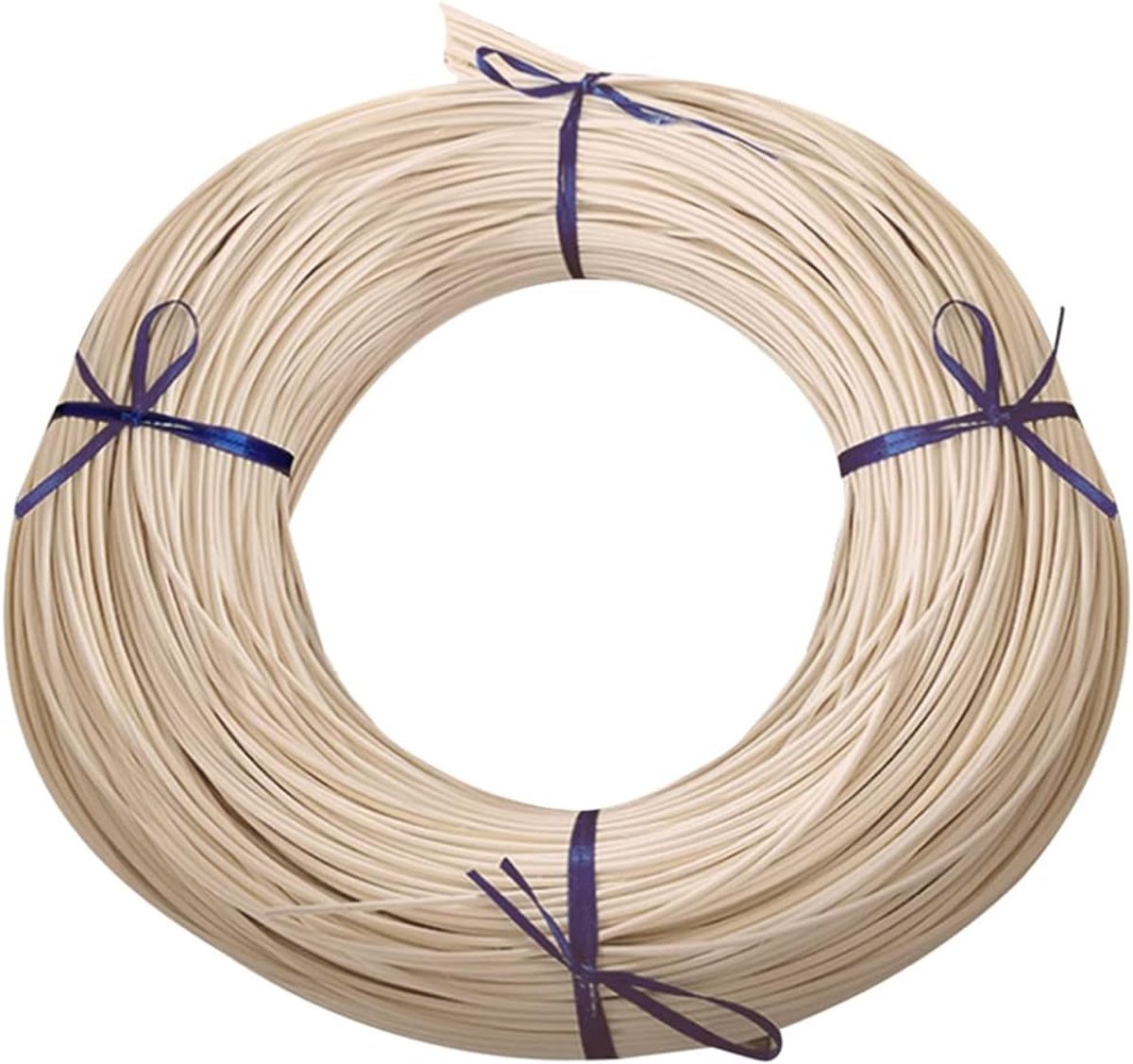 Slang om te bestellen, diameter van het vlechtmateriaal, ca. 500 g rol, natuurlijke pedaalbuis (Ø-3 mm, AB)