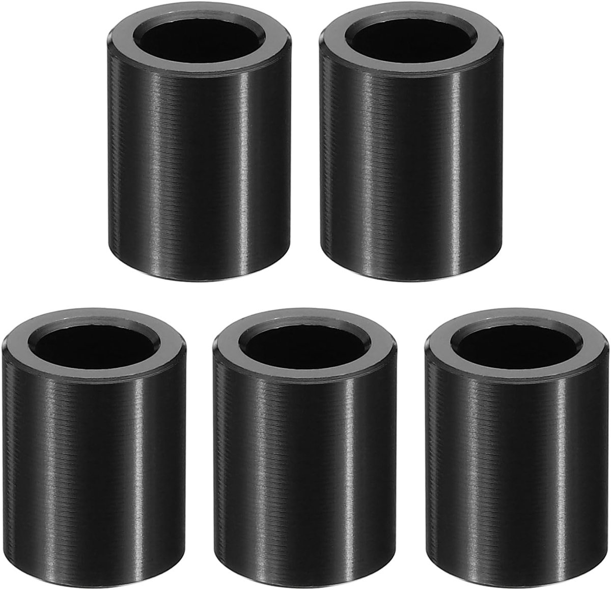 M8 Aluminium Spacers, 5 Stks Metalen Spacer Aluminium 5/16 "ID x 1/2" OD x 3/4" L Aluminium Spacer Schroef Standoff Ronde voor 5/16" of M8 Schroef Bouten