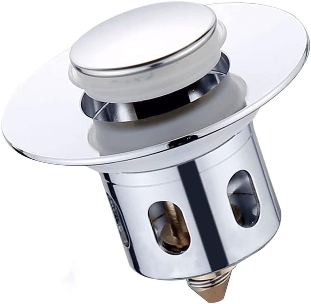 Badkamer Afvoer Stop,Aftapplug for Pop-up Gootsteen,Pop-Up Anti Verstopping Afvoer Filter Met Filter Mand,Voor 1.34~1.5 ''Afvoer Gaten