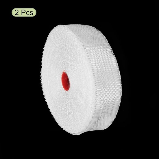 2 stuks glasvezel-plakband, glasvezel, net, glasvezel, weefsel, isolatietape, 30 m x 20 mm x 0,17 mm voor versterking, reparatie, reparatie — afbeelding 4