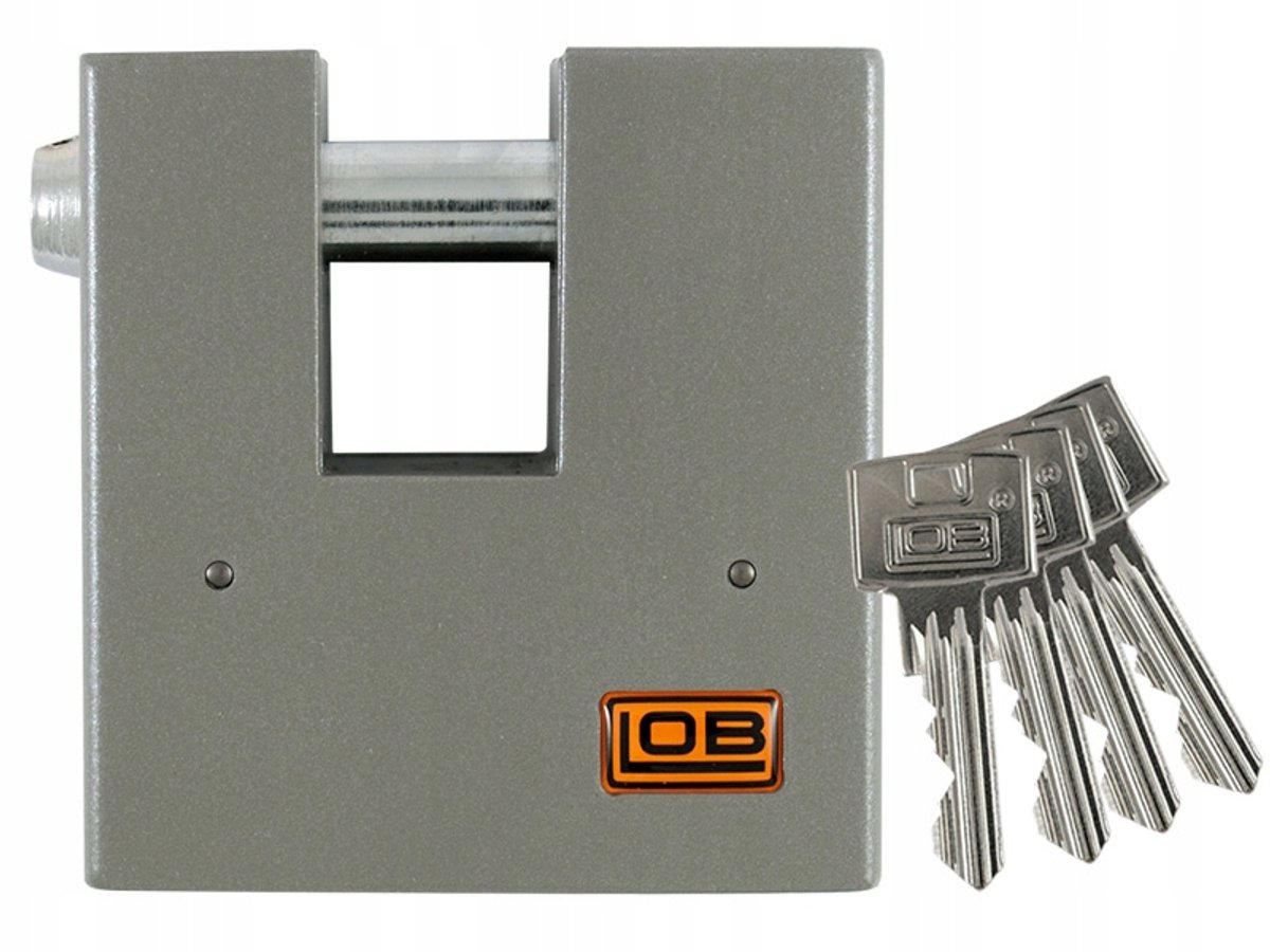 IRYD XT LOB Kettingslot Antidiefstal Klasse 4 B, 4 Sleutels