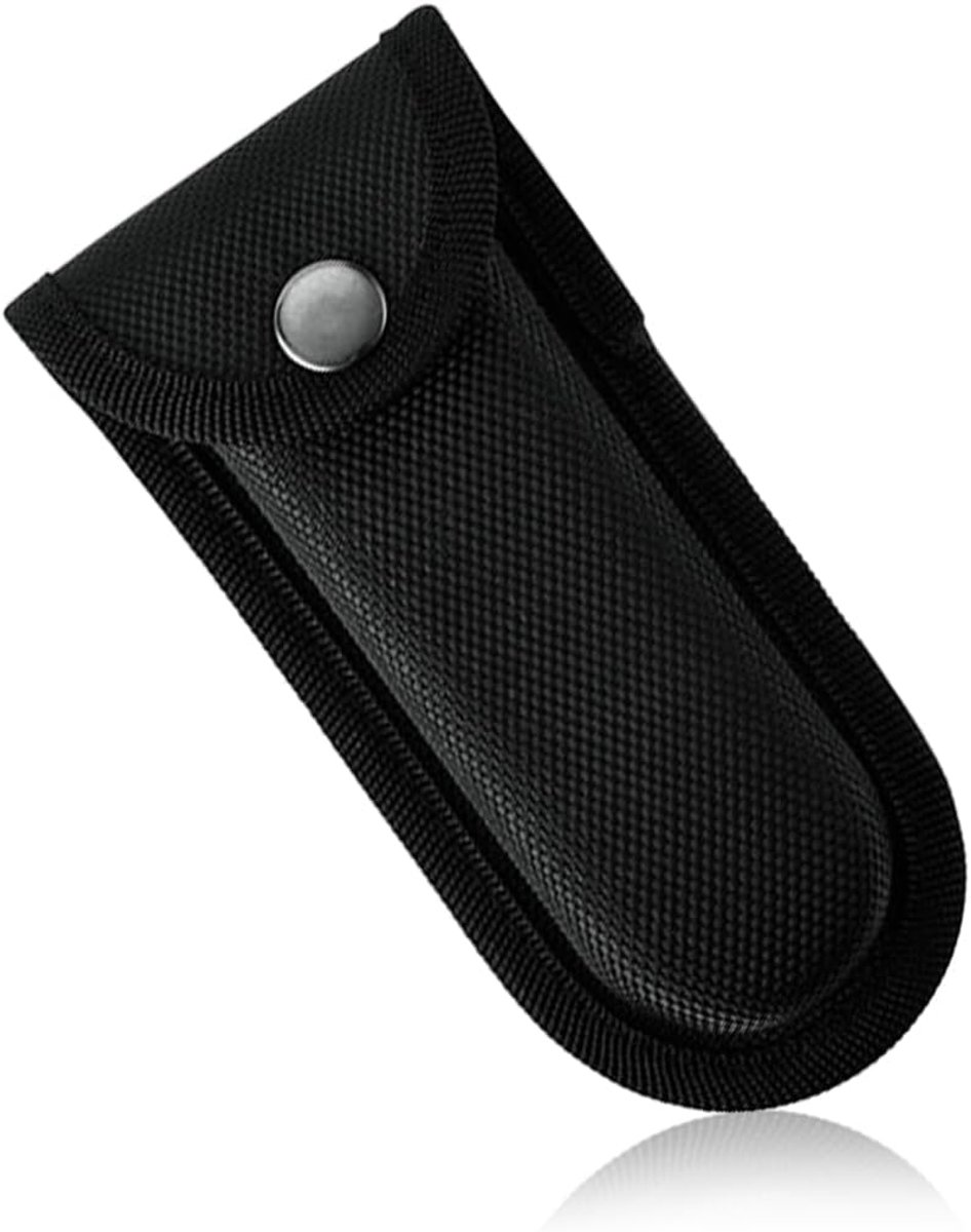 Nylon tas voor klapmes, riemtas voor zakmessen, riemtas, riemmes, geschikt voor messen tot 13 cm