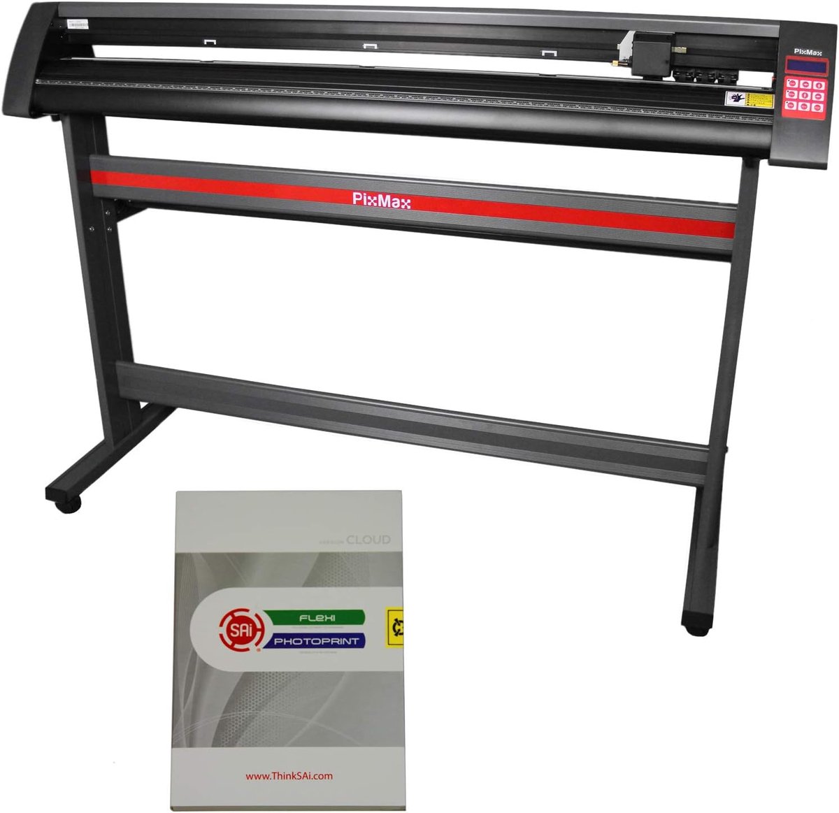 Vinyl snijplotter XL 150cm - met optisch oog - Flexi starter software - ideaal voor het maken van bedrijfslogo's - SnelShoppen