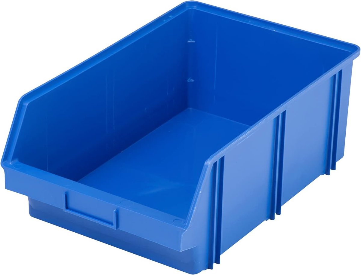 Snavelcontainers, blauw, 48,5 x 31 x 18,5 cm, 8 stuks