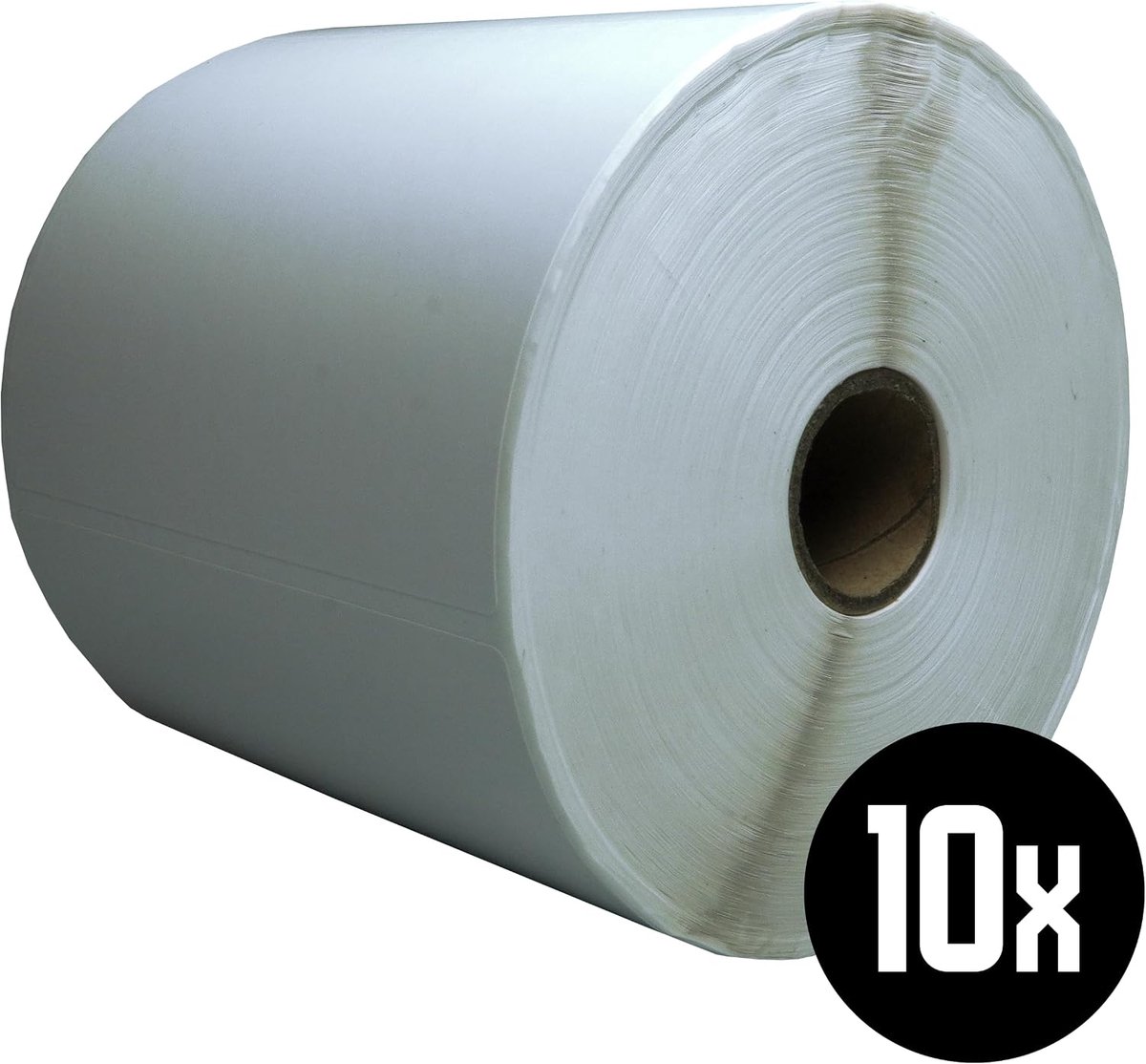 Thermo etiketten 102x76mm - 930 etiketten per rol - wit - permanent - ideaal voor verzenddoeleinden - SnelShoppen