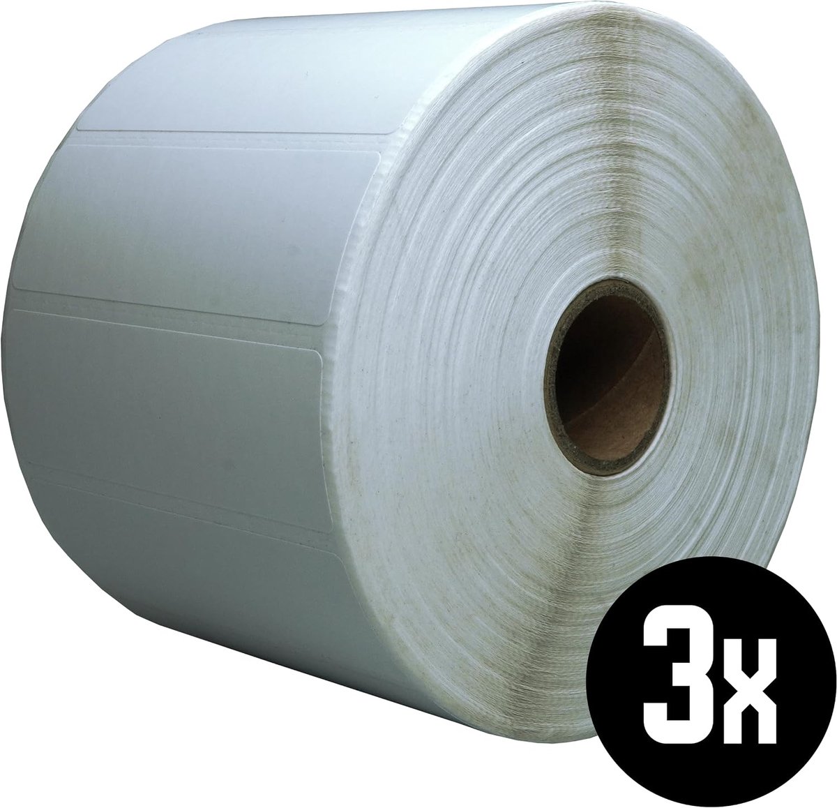 Thermo etiketten 76x25mm - 2580 etiketten per rol - Wit - Permanent - Geschikt voor diverse toepassingen - SnelShoppen