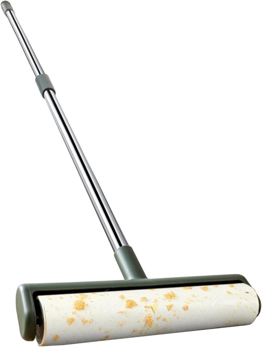 Pluisroller - Stofverwijderaar - Vlekken Verwijderen - Extra Lange Steel - 115 cm Steel - Met Navullingen