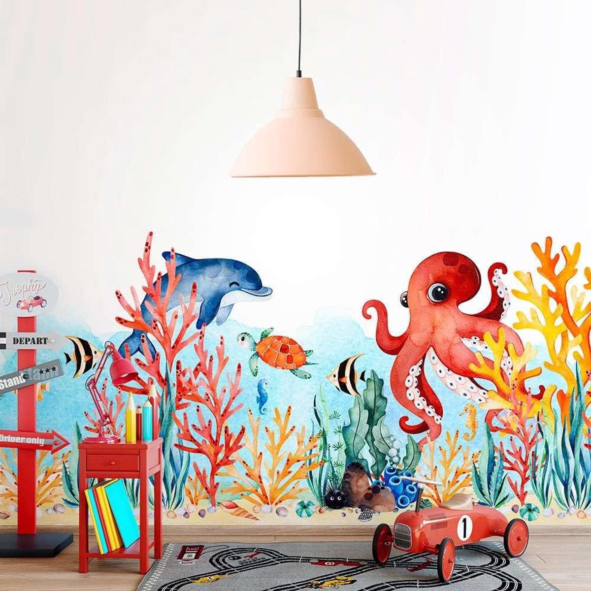 kina - Muursticker hoofdbanden voor kinderkamer - Griekse bescherming en decoratie muren bekleding meubels tafels en kasten (30 x 130 cm, modelkleur - 3)