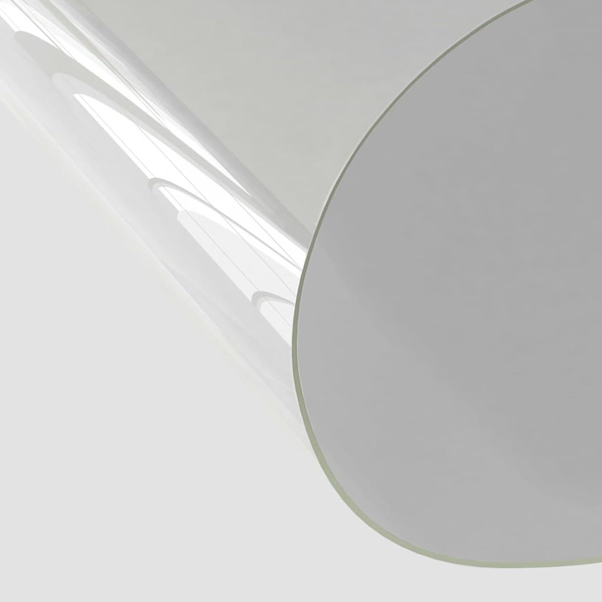 Tafelbeschermer, tafelkleed, waterdichte tafelbeschermer, transparant, 180 x 90 cm, 2 mm pvc, voor tafels en vloeren, tafelaccessoires