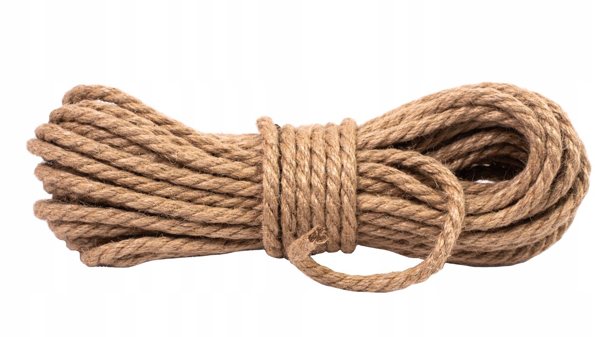 Merkloos Jute Touw 10mm 20m - Decoratief & Duurzaam