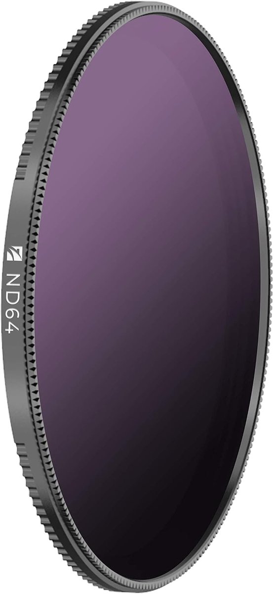Camera filter 67mm ND64 - magnetisch snelwisselsysteem - hoogwaardig optisch glas - eenvoudig te vervangen - ShopVlot