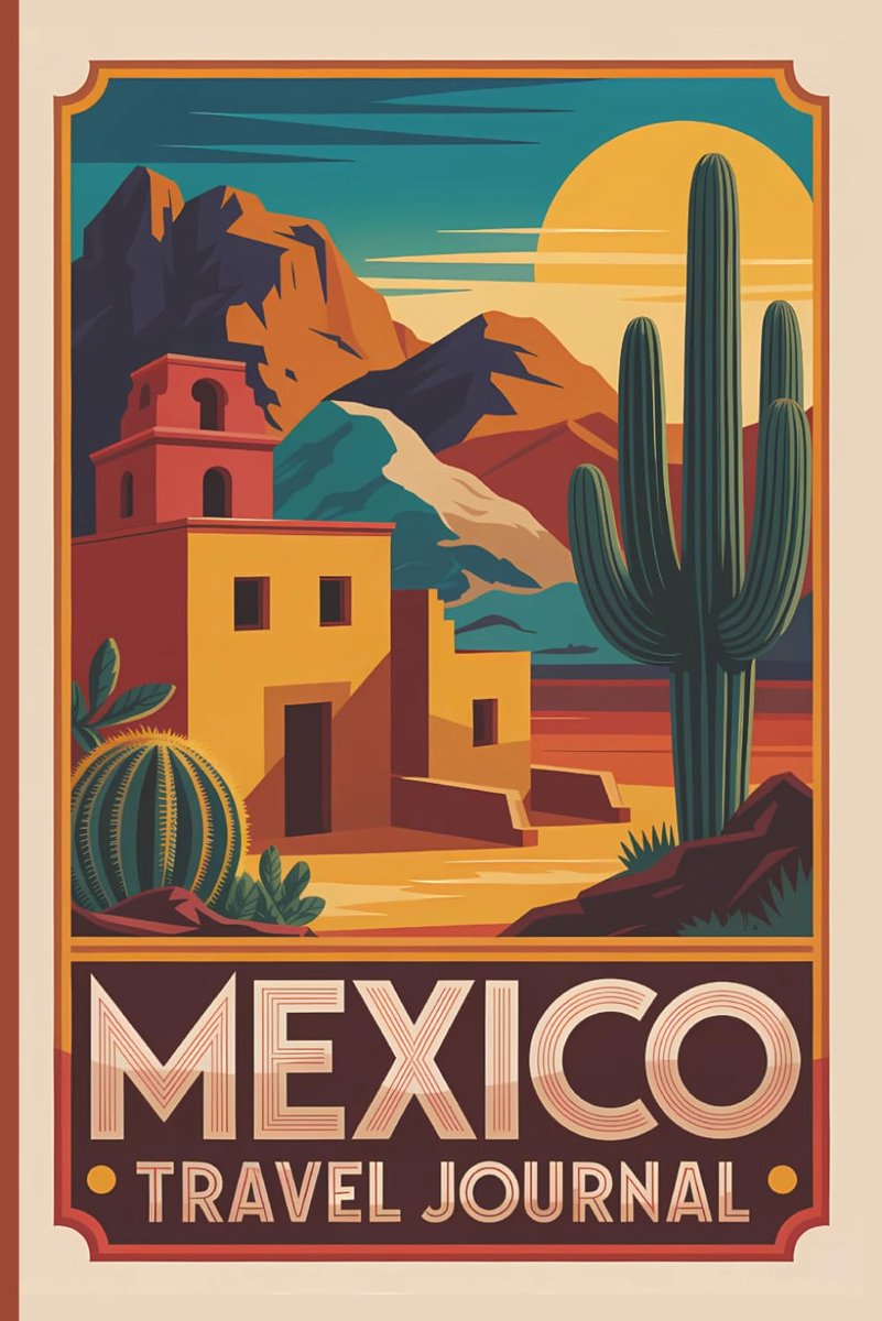 Reisdagboek Mexico - Planner en notitieboek - Persoonlijke herinneringen - Perfect voor je avontuur - ShopVlot