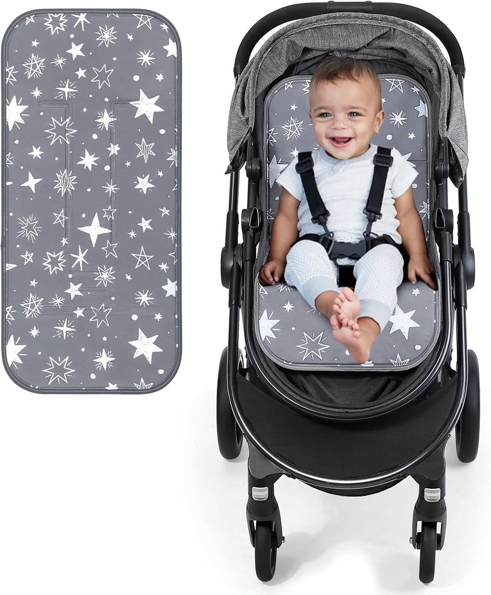 Zomer kinderwagen kussen - groot formaat - gel koelmateriaal - comfortabel en waterdicht - ShopVlot