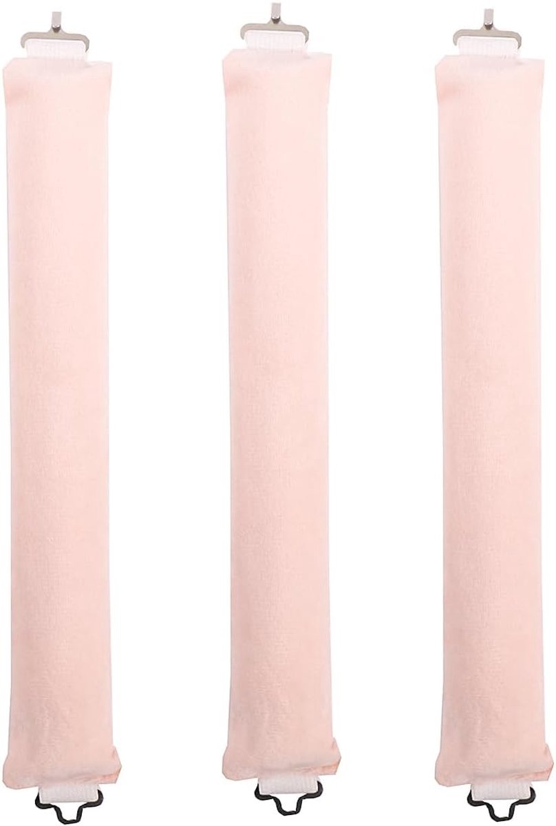 Haarrollers 3PCS - Heatless Curling Bars - Zacht Satijn - Ideaal voor Nachtelijke Styling - ShopVlot