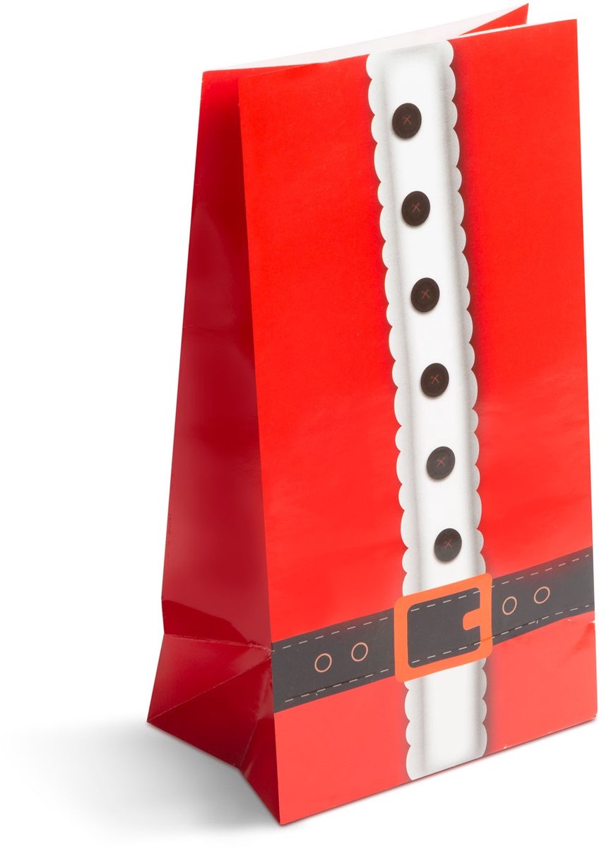 Kerstcadeauzakje - 23 x 12,7 cm - 4 stuks / verpakking 1 Stuks [58717]