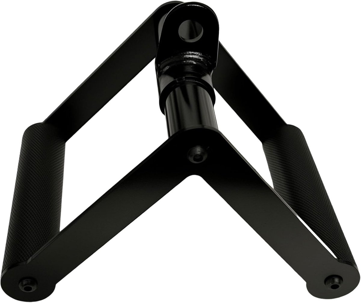 LAT Pull Down Bar - Rotating Press Down Bar - Tricep Rope - Dubbele D Kabelbevestiging voor Krachttraining - ShopVlot