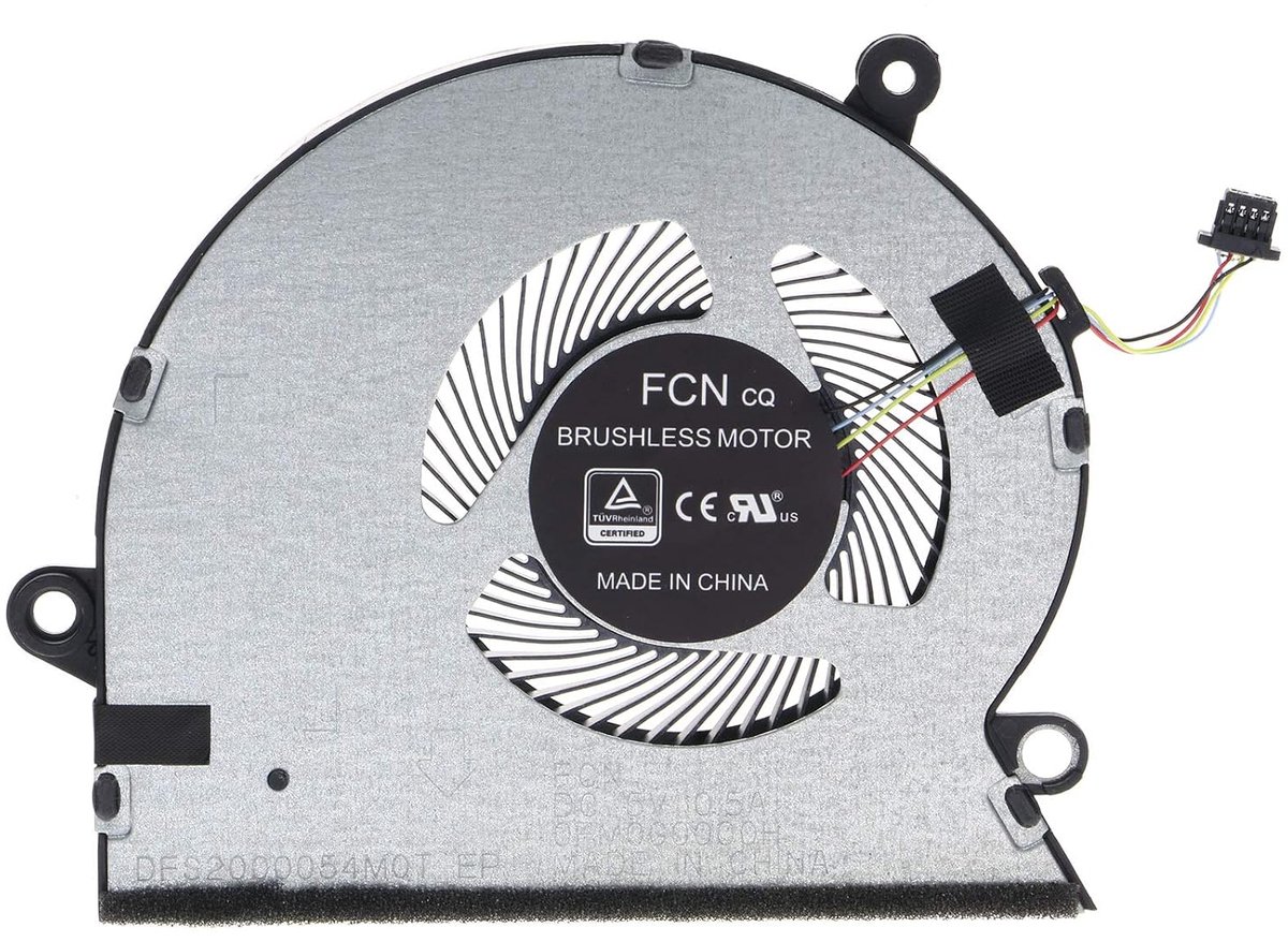 CPU koelventilator voor ASUS Mars15 VX60 VX60GT - vervangend onderdeel - hoge kwaliteit - betrouwbare koeling - ShopVlot