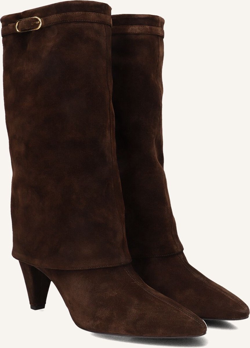 Unisa Lupin Laarzen - Suède - Dames - Bruin - Maat 41