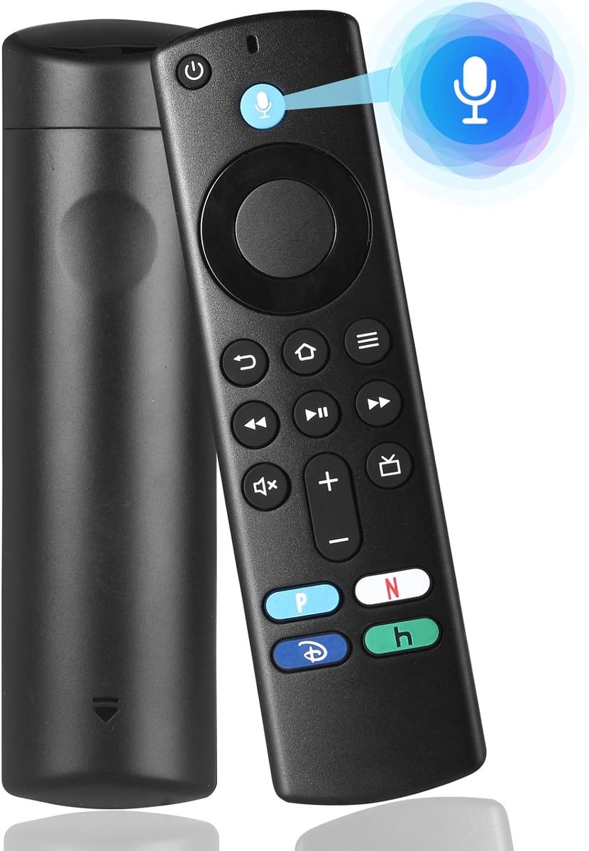 Vervangende Stembediening voor Smart TV - Compatibel met Toshiba, Insignia, AMZ Stick 4K - Sterke infraroodsignaal - ShopVlot